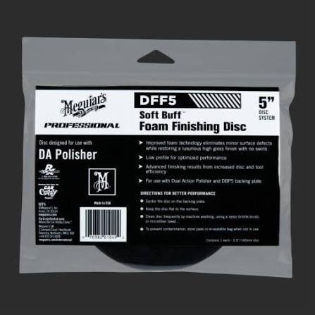 Meguiars Soft Buff Foam Finishing Disc 5"
