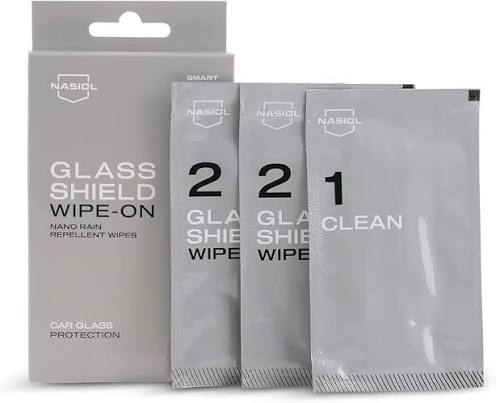 NASIOL  Glass shield wipe-on