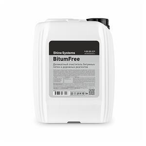 Shine Systems BitumFree - деликатный очиститель битумных пятен и дорожных реагентов, 5 л