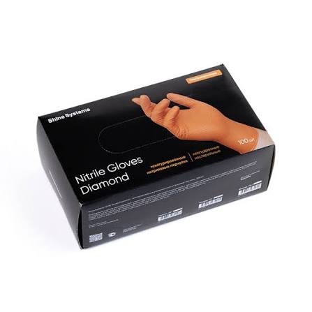 SHINE SYSTEMS Nitrile Gloves Diamond 100шт