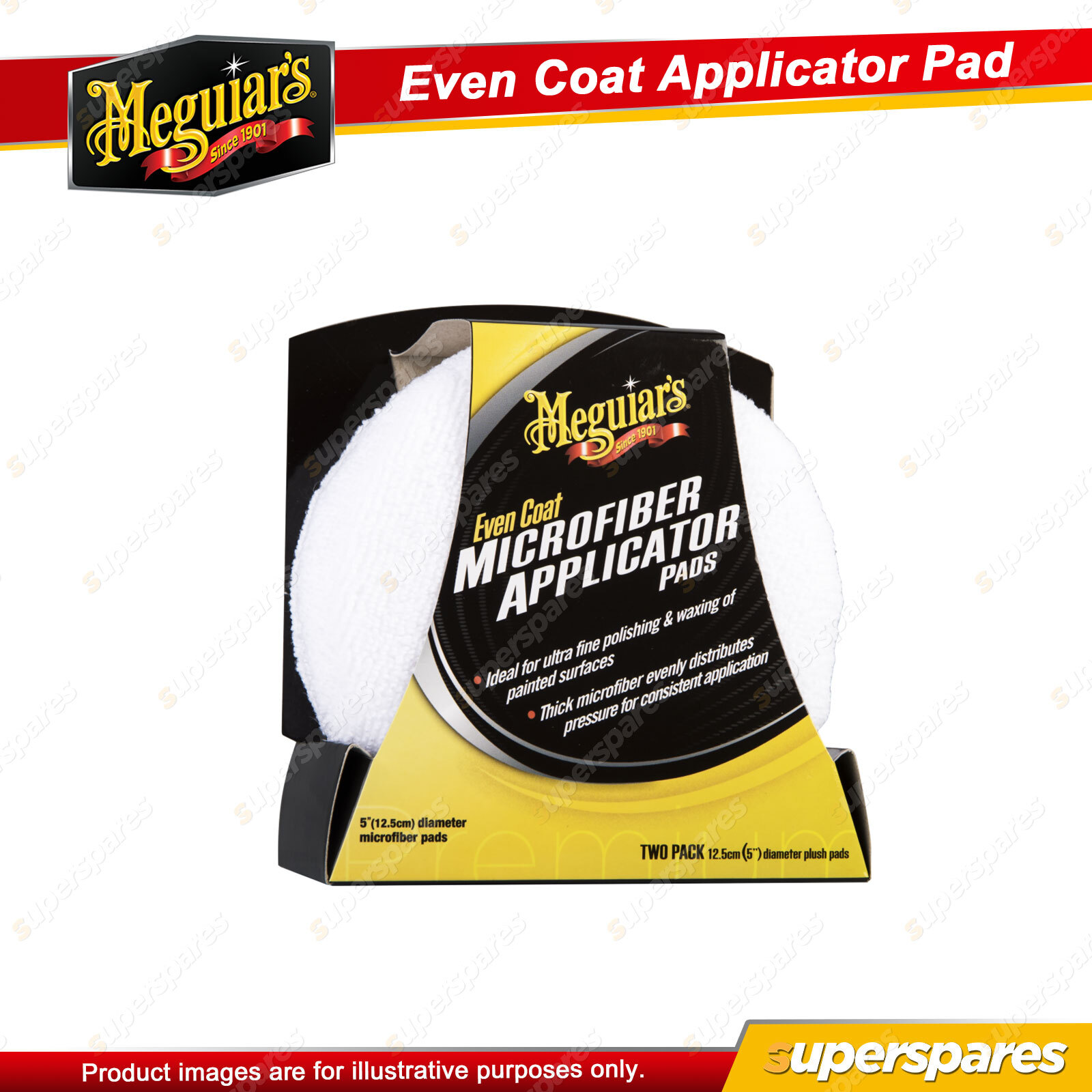 Meguiars Microfibre Applicator Pads