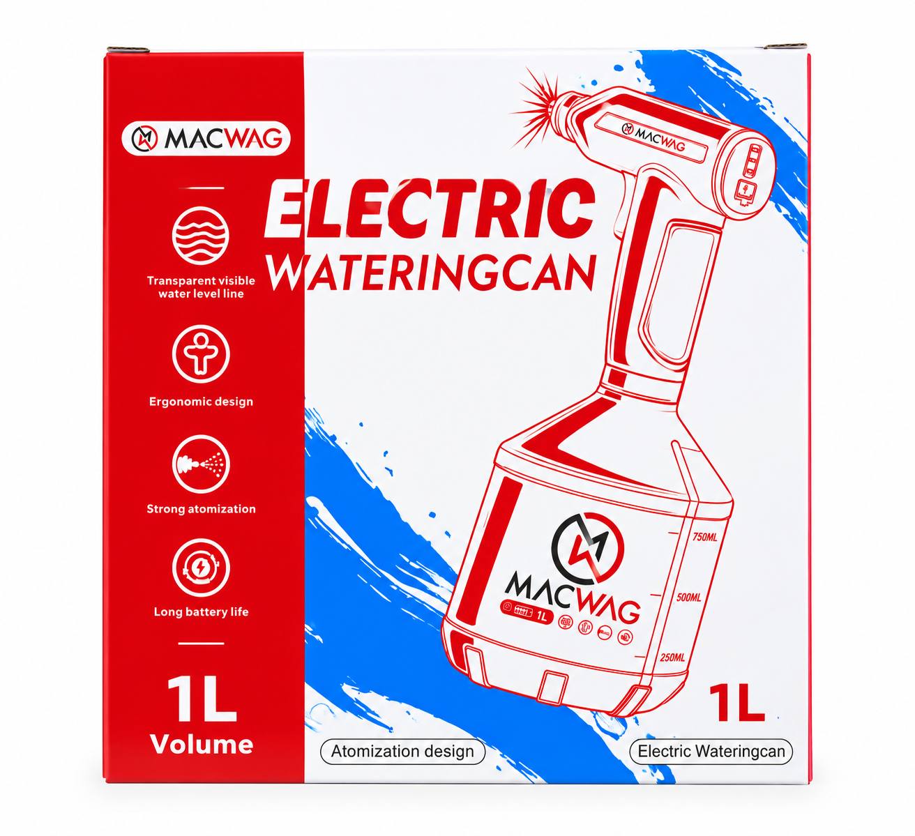 MACWAG  Electric wateringcan (триггер электрический) 1L