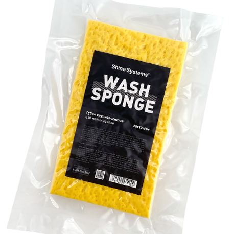 Shine Systems Wash Sponge - губка крупноячеистая для мойки кузова 20*12*6см