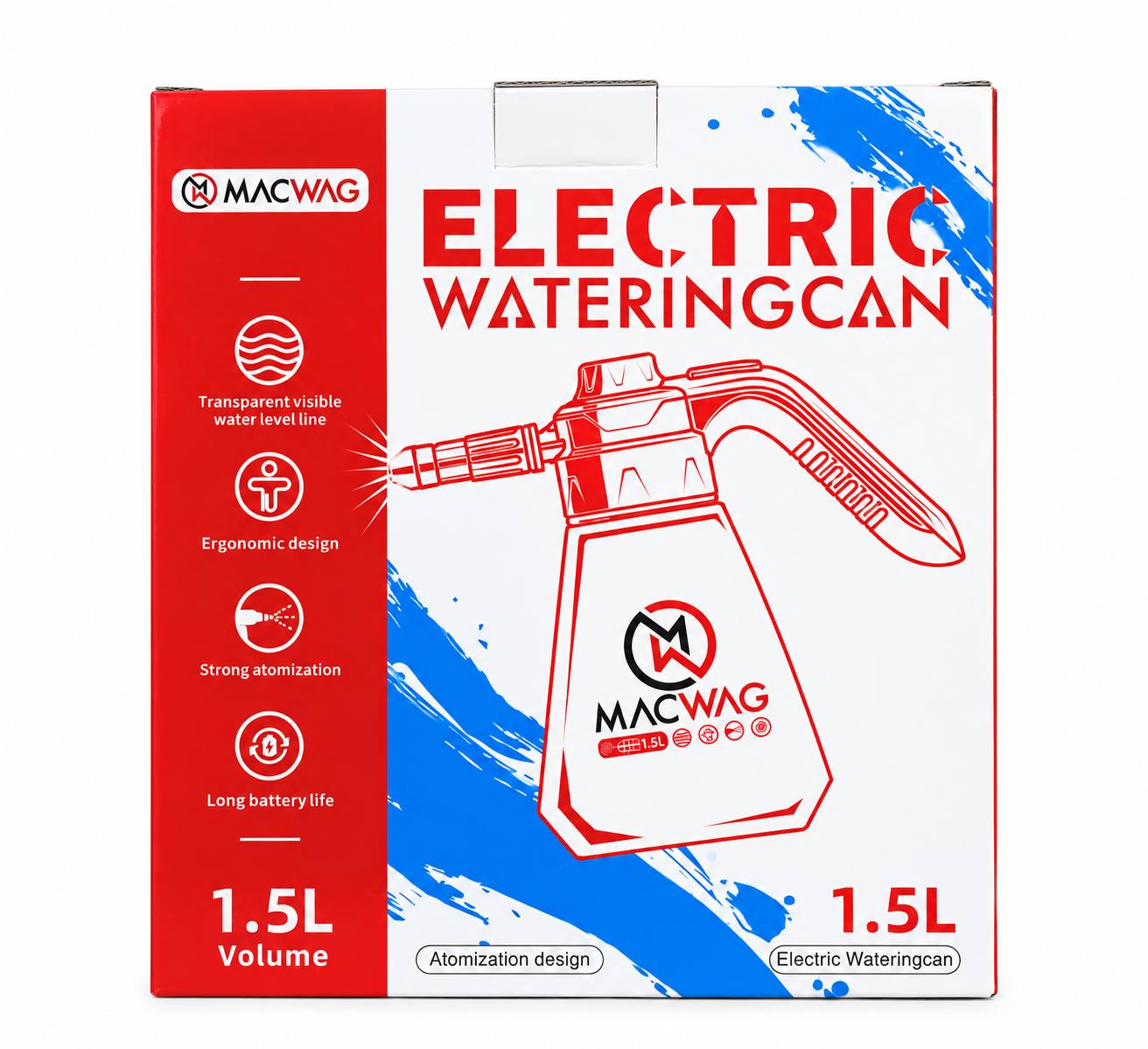 MACWAG Electric wateringcan (триггер электрический) 1.5 L
